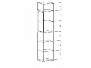 Шкаф-витрина Куба 1717 в Асбесте - asbest.mebel24.online | фото 5