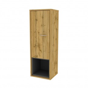 Шкафчик Сити H183 (ДВ-Графит) в Асбесте - asbest.mebel24.online | фото