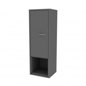 Шкафчик Сити H183 (Графит) в Асбесте - asbest.mebel24.online | фото
