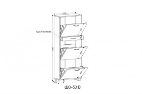 ШО-53 В тумба для обуви в Асбесте - asbest.mebel24.online | фото 3