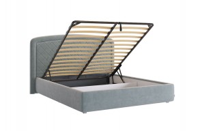 СИЛЬВА 2 Кровать с ПМ 1600 в Асбесте - asbest.mebel24.online | фото 3