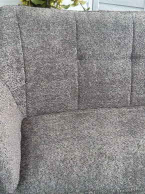 Скамья BERGAMO UF998-15 серый, букле / Товарный знак DISAUR в Асбесте - asbest.mebel24.online | фото 2