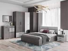 Спальня Теана Ясень Анкор темный/Мрамор лайт в Асбесте - asbest.mebel24.online | фото