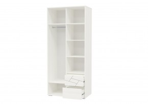 АДЕЛИНА Спальный гарнитур (модульный) Рамух белый в Асбесте - asbest.mebel24.online | фото 11