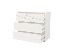 АДЕЛИНА Спальный гарнитур (модульный) Рамух белый в Асбесте - asbest.mebel24.online | фото 13