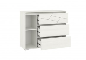 АДЕЛИНА Спальный гарнитур (модульный) Рамух белый в Асбесте - asbest.mebel24.online | фото 5