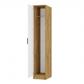 Спальный гарнитур Евро (модульный) Крафт/Белый в Асбесте - asbest.mebel24.online | фото 20