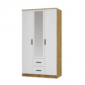 Спальный гарнитур Евро (модульный) Крафт/Белый в Асбесте - asbest.mebel24.online | фото 27