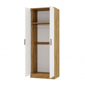 Спальный гарнитур Евро (модульный) Крафт/Белый в Асбесте - asbest.mebel24.online | фото 6