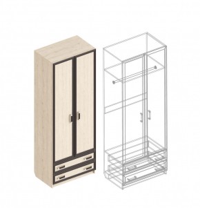 НАОМИ Спальный гарнитур (модульный) в Асбесте - asbest.mebel24.online | фото 8