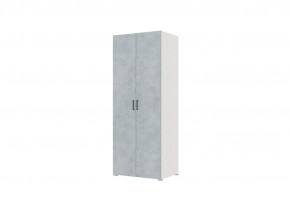 Спальный гарнитур VICTOR (модульный) Белый-Бетон в Асбесте - asbest.mebel24.online | фото 10