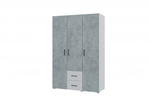 Спальный гарнитур VICTOR (модульный) Белый-Бетон в Асбесте - asbest.mebel24.online | фото 6