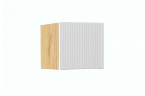 СТЕФАНИ-6.1 Антресоль (дуб крафт золотой/белый софт) в Асбесте - asbest.mebel24.online | фото
