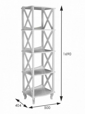 Стеллаж Джульетта 4 в Асбесте - asbest.mebel24.online | фото