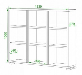 Стеллаж Домино нельсон ПУ-60-1 в Асбесте - asbest.mebel24.online | фото 2