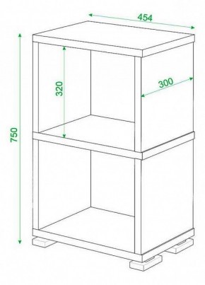 Стеллаж Домино СБ-15/2 в Асбесте - asbest.mebel24.online | фото 3