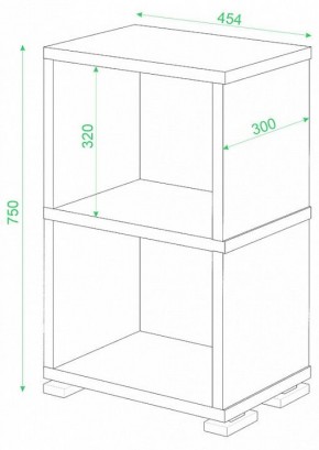 Стеллаж-колонка Домино СБ-15/2 в Асбесте - asbest.mebel24.online | фото 2