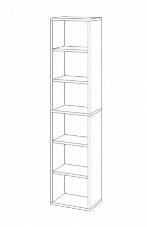 Стеллаж-колонка Домино СУ(ш1в2) в Асбесте - asbest.mebel24.online | фото 3