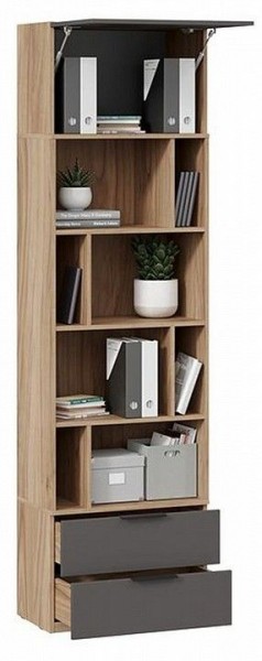 Стеллаж комбинированный Порто Исп. 2 ТД-393.07.20 в Асбесте - asbest.mebel24.online | фото 4