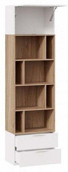 Стеллаж комбинированный Порто Исп. 2 ТД-393.07.20 в Асбесте - asbest.mebel24.online | фото 2