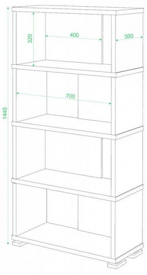 Стеллаж СБ-10/4 в Асбесте - asbest.mebel24.online | фото 2