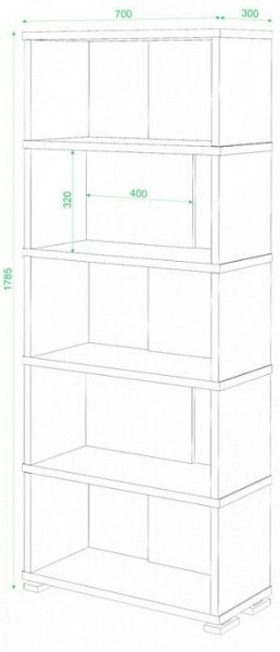 Стеллаж СБ-10/5 в Асбесте - asbest.mebel24.online | фото 2