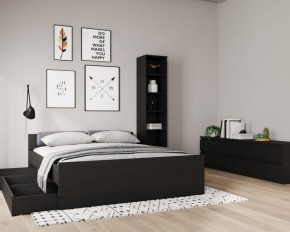 Стеллаж СИРИУС узкий, с пятью полками, цвет Дуб Венге в Асбесте - asbest.mebel24.online | фото 3