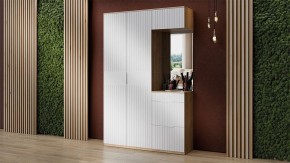 Стенка для прихожей Хилтон №5 в Асбесте - asbest.mebel24.online | фото 2