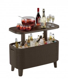 Стол Беви Бар (Bevy Bar Large Cool Bar), коричневый в Асбесте - asbest.mebel24.online | фото 3