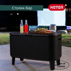 Стол Беви Бар (Bevy Bar Large Cool Bar), коричневый в Асбесте - asbest.mebel24.online | фото 4