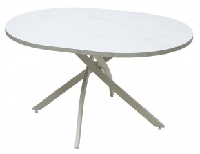 Стол ДАРИО D110 раскладной Мрамор Леванто/ Белый каркас М-City в Асбесте - asbest.mebel24.online | фото 10