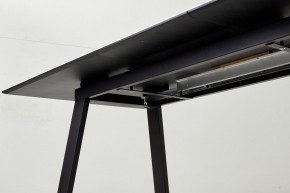 Стол Франк 180 БЕЛЫЙ МРАМОР, стекло / ЧЕРНЫЙ М-City в Асбесте - asbest.mebel24.online | фото 4