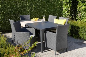 Стол Футура (Futura) графит в Асбесте - asbest.mebel24.online | фото 2