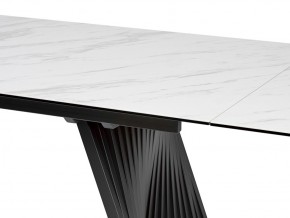 Стол IVAR 180 MARBLES KL-99 Белый мрамор, итальянская керамика/серый, ®DISAUR в Асбесте - asbest.mebel24.online | фото 8