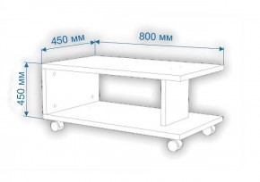 Стол журнальный Домино Нельсон СЖ-2 в Асбесте - asbest.mebel24.online | фото 2