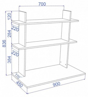 Стол компьютерный Cross СтТ2 в Асбесте - asbest.mebel24.online | фото 3