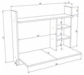 Стол компьютерный Cross СтТ4 в Асбесте - asbest.mebel24.online | фото 3