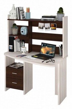 Стол компьютерный Домино Лайт СКЛ-Крл 120+НКЛ-120 в Асбесте - asbest.mebel24.online | фото 2