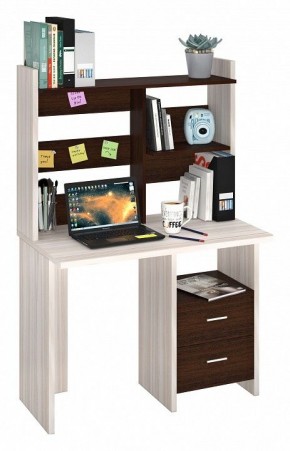 Стол компьютерный Домино Лайт СКЛ-Прям100+НКЛ-100 в Асбесте - asbest.mebel24.online | фото 2