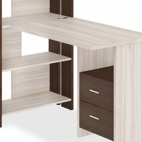 Стол компьютерный Домино Лайт СТЛ-ОВ+С100Прям+ТЯЛ в Асбесте - asbest.mebel24.online | фото 2