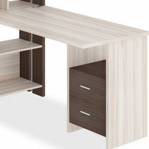 Стол компьютерный Домино Лайт СТЛ-ОВХ+С120Прям в Асбесте - asbest.mebel24.online | фото 2