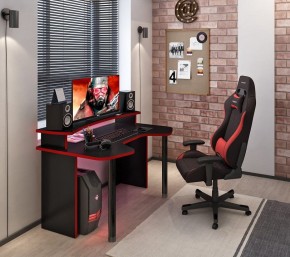 Стол компьютерный Домино Lite СКЛ-Игр120+НКИЛ120 в Асбесте - asbest.mebel24.online | фото 2