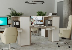 Стол компьютерный Домино Lite СКЛ-ПРЯМ120+ШК КБЕ в Асбесте - asbest.mebel24.online | фото 2