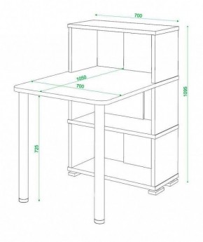 Стол компьютерный Домино СБ-10М3 в Асбесте - asbest.mebel24.online | фото 4