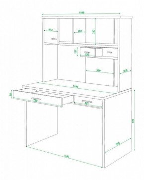 Стол компьютерный Домино СК-60 в Асбесте - asbest.mebel24.online | фото 3