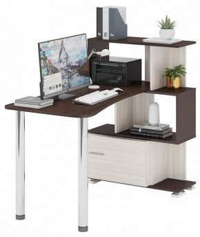 Стол компьютерный Домино СЛ-5-3СТ-2+БД в Асбесте - asbest.mebel24.online | фото 2