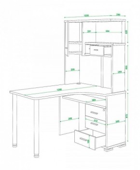 Стол компьютерный Домино СР-130 в Асбесте - asbest.mebel24.online | фото 5