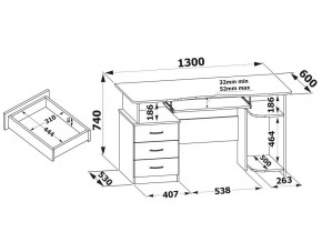 Стол компьютерный КСТ-08.1 в Асбесте - asbest.mebel24.online | фото 4