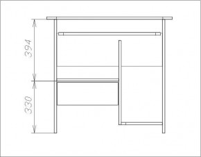 Стол компьютерный КСТ-10.1 в Асбесте - asbest.mebel24.online | фото 3