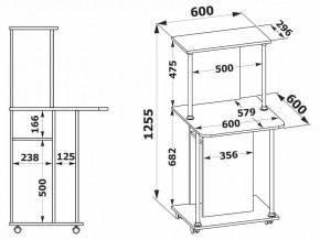 Стол компьютерный КСТ-12 в Асбесте - asbest.mebel24.online | фото 3